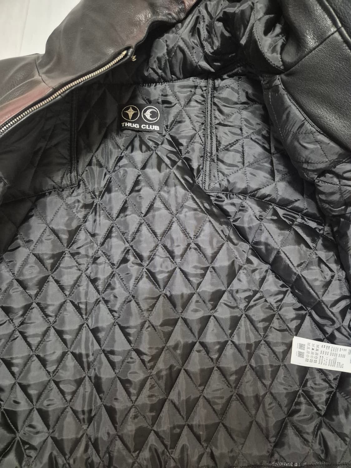 ThugClub 떠그클럽 빅락 레더자켓 3 size 상품이미지4