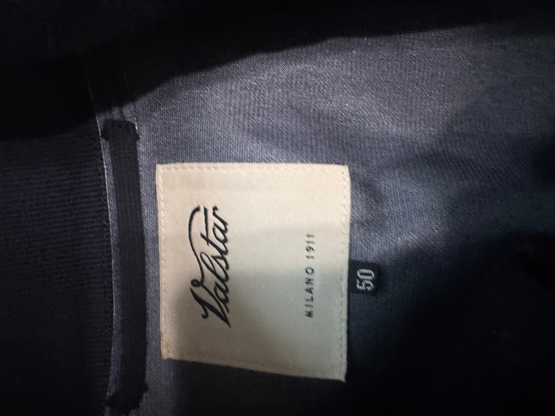 발스타 a-1 울모델 50사이즈 네이비 상품이미지3