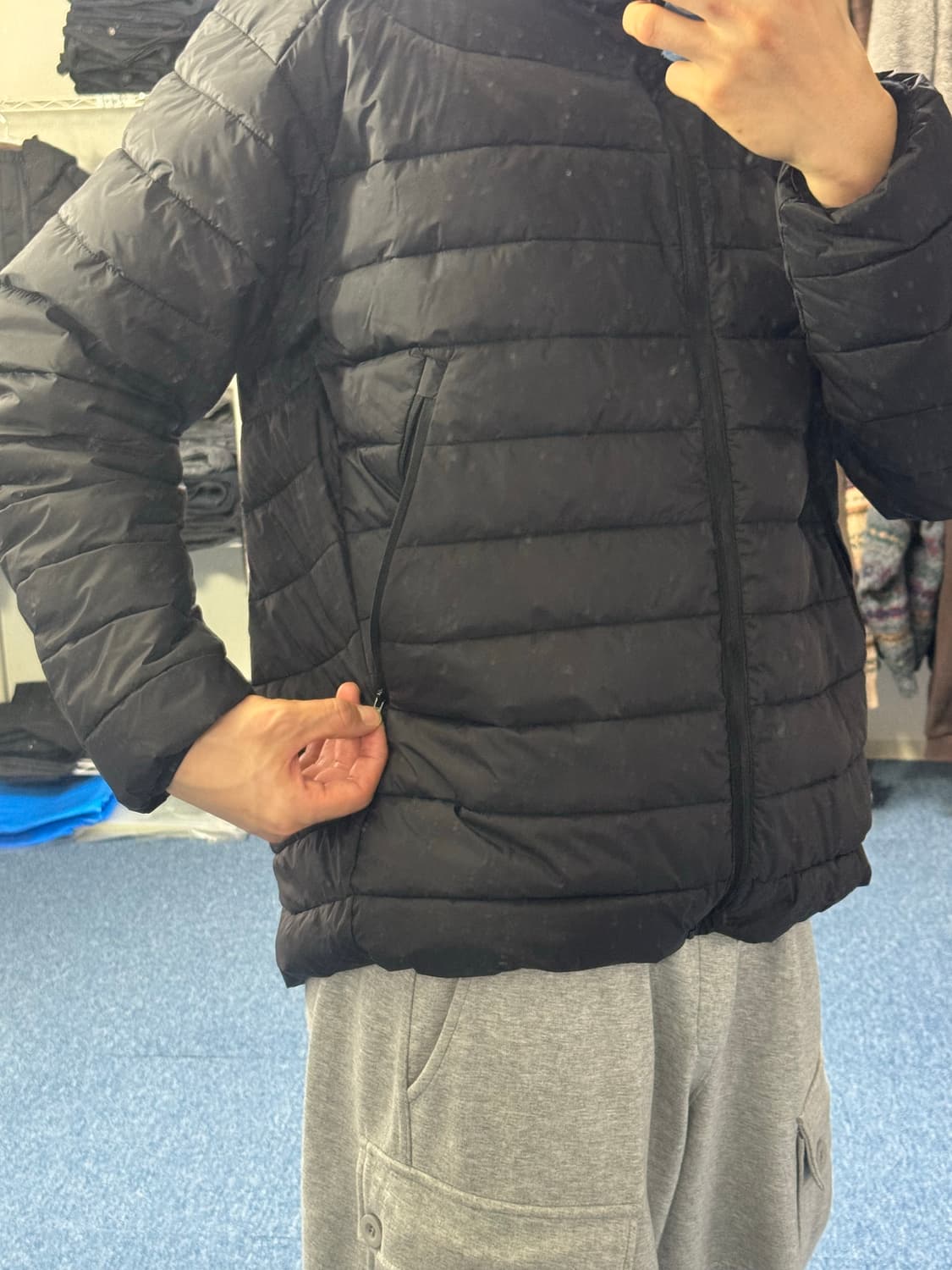 베이직경량패딩 상품이미지5