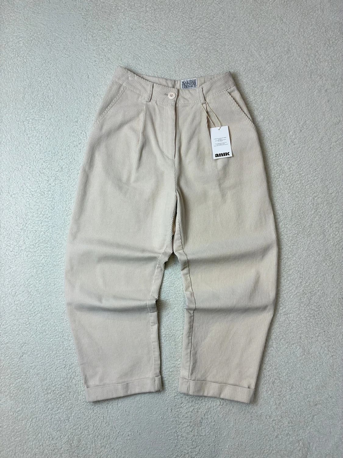 마리떼프랑소와저버 우먼스 테이퍼드핏 코듀로이 팬츠 PN5989 상품이미지1