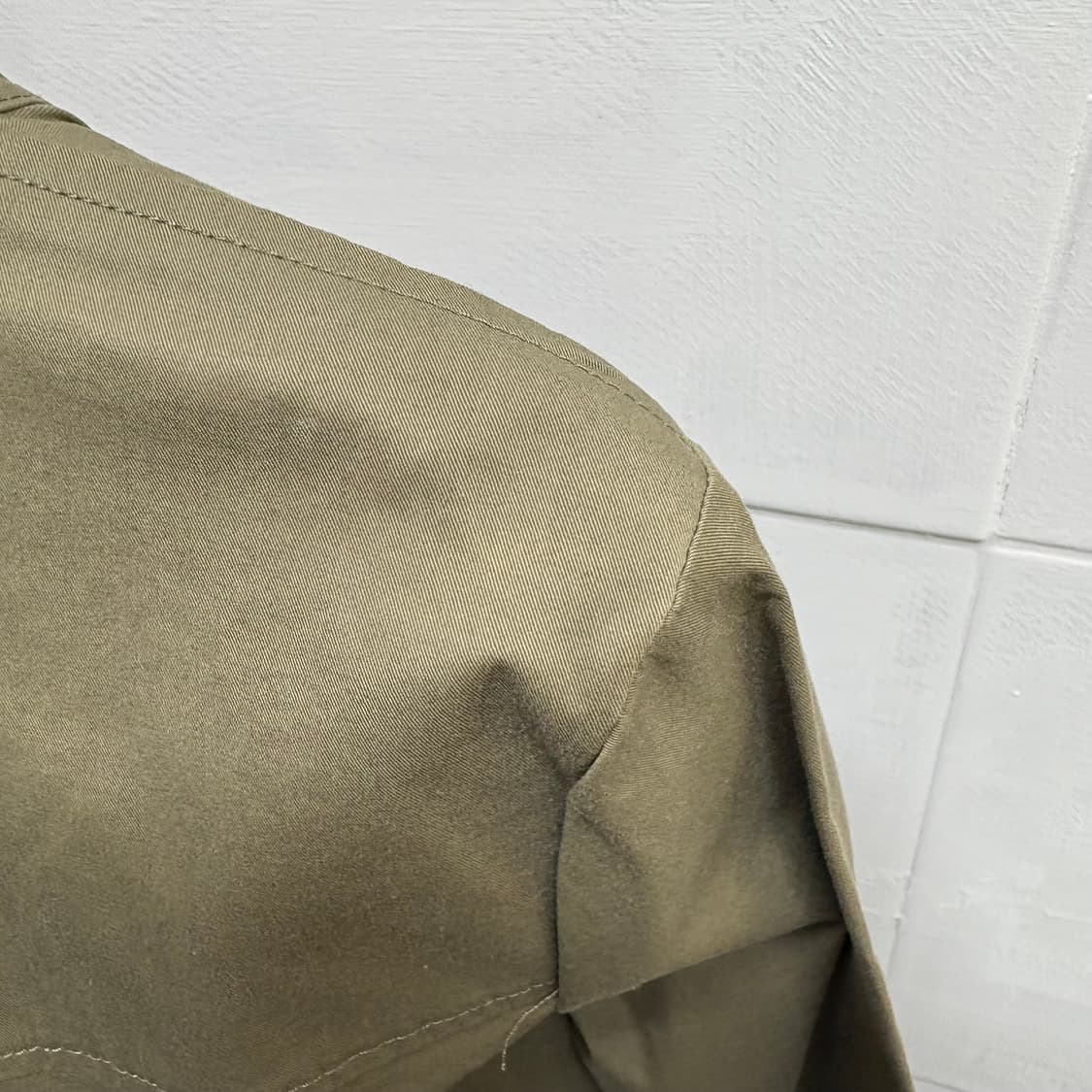 Theory Jullitah Poplin 띠어리 카키 셔츠 원피스  상품이미지5