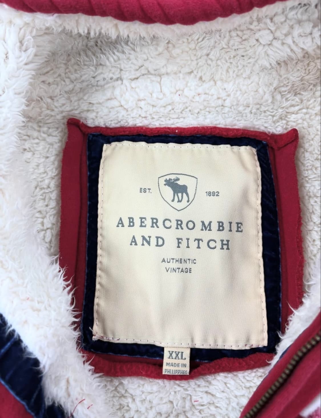 아베크롬비 양털 크롭 후드집업   상품이미지3