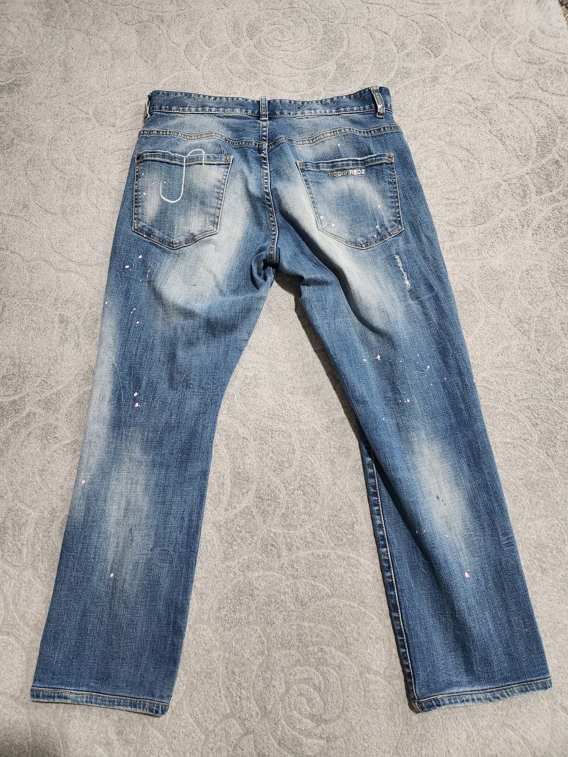 디스퀘어드2(DSQUARED2) 페인팅 워싱 데님 상품이미지4