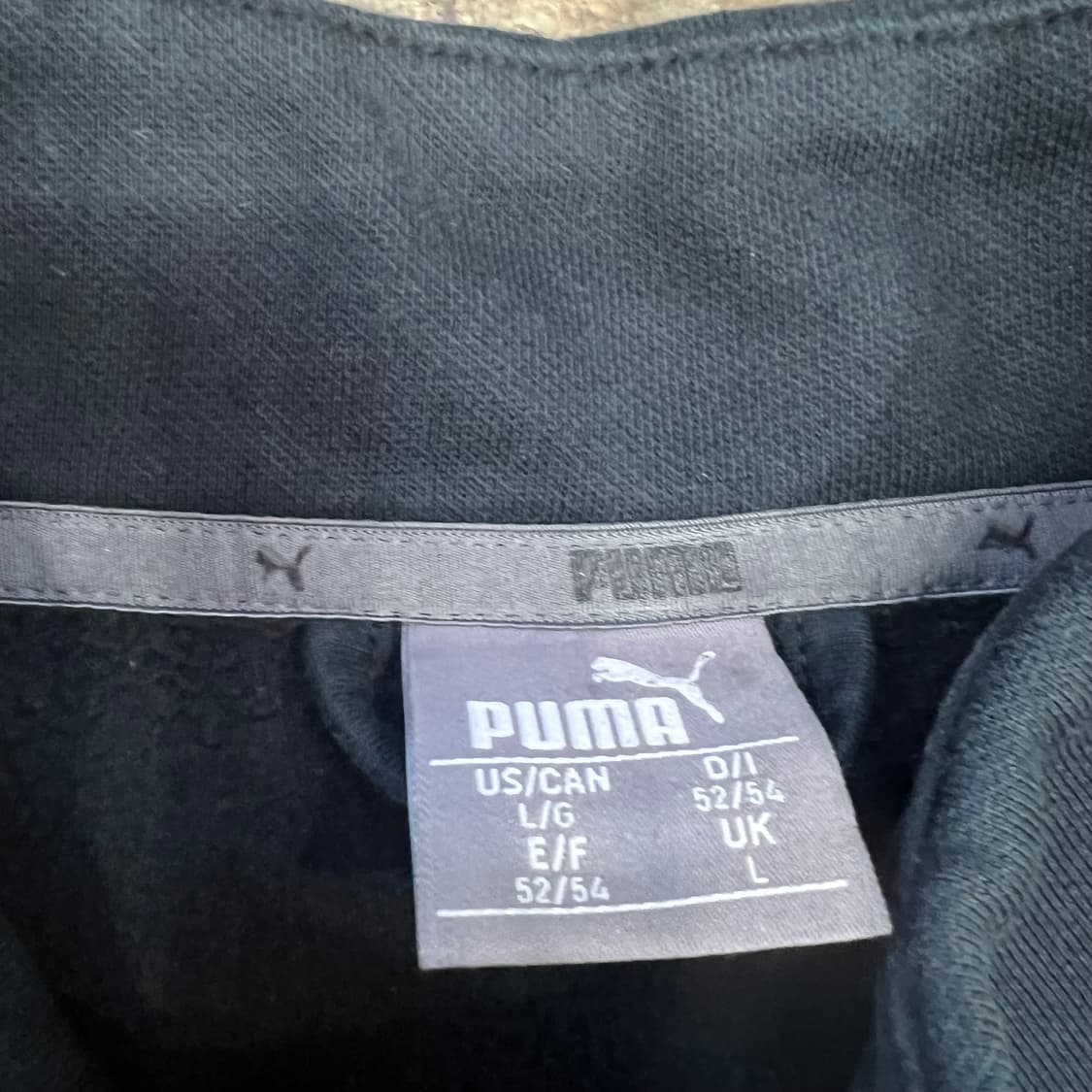 L) 푸마 코튼 트랙자켓 트랙탑져지 상품이미지5