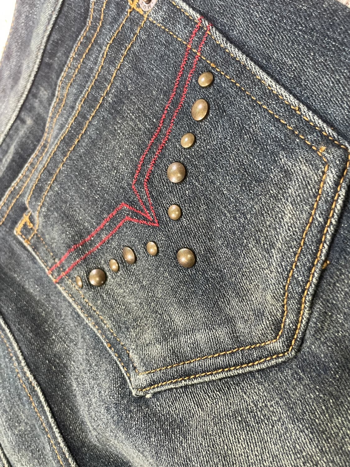 빈티지 mosaique dex 부츠컷 데님팬츠  상품이미지4