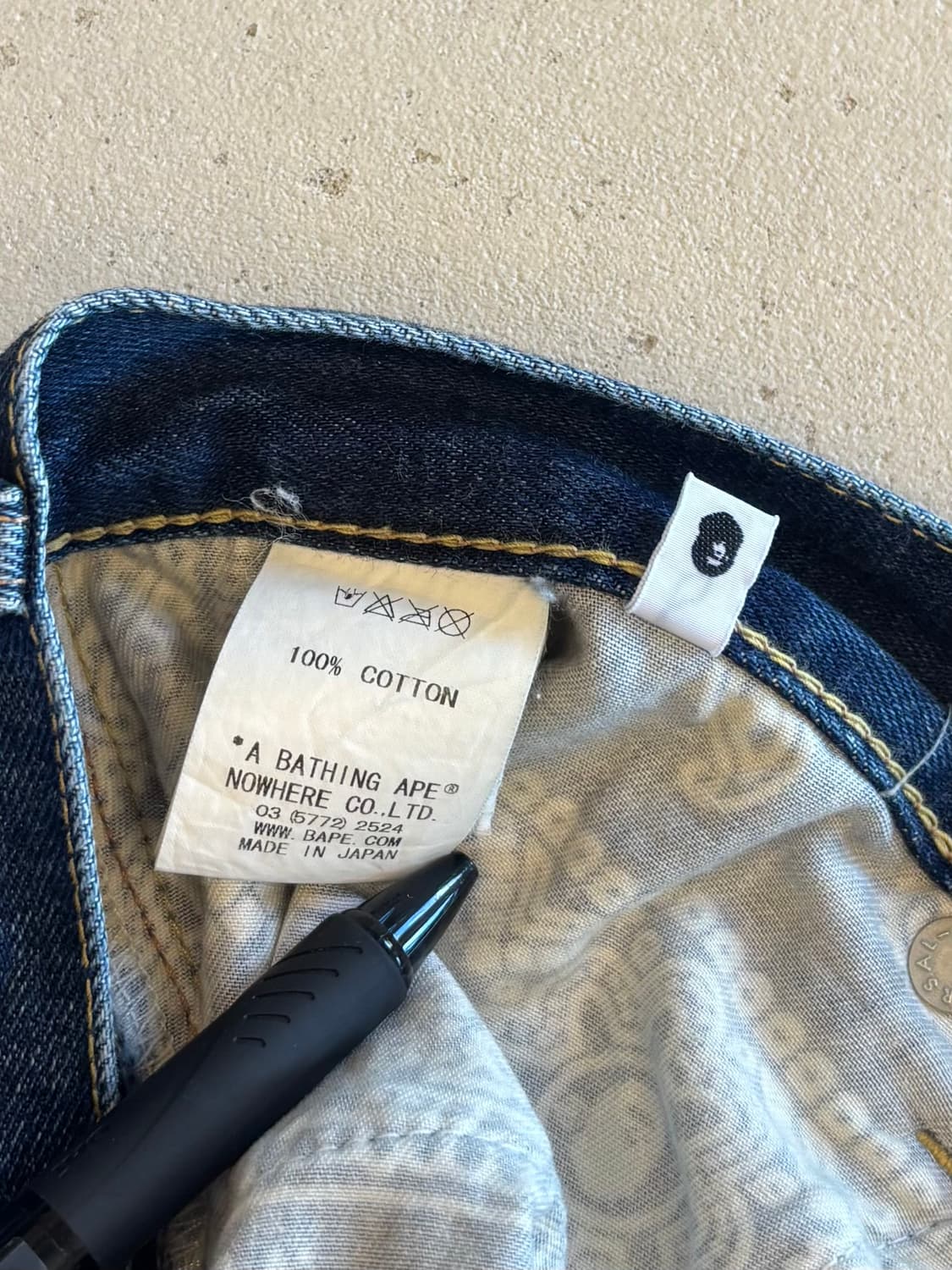 00‘s Bape Star Denim Pants 상품이미지6