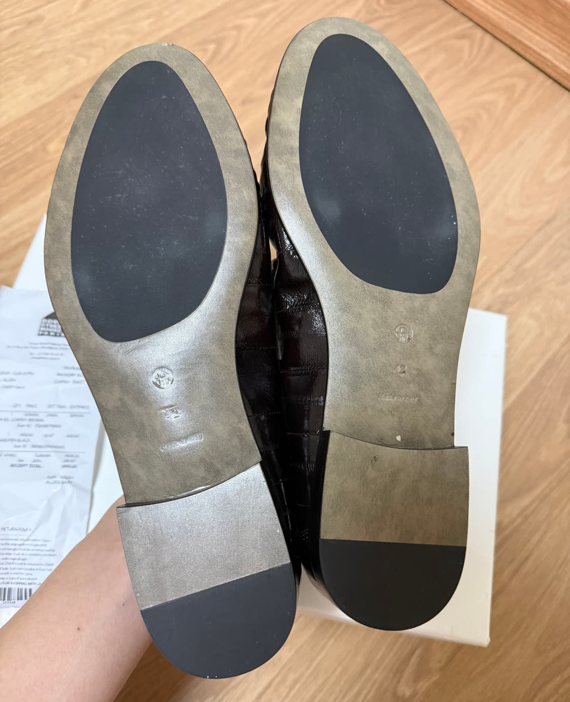 더로우 the row eel skin loafer 버건디 42사이즈 상품이미지3