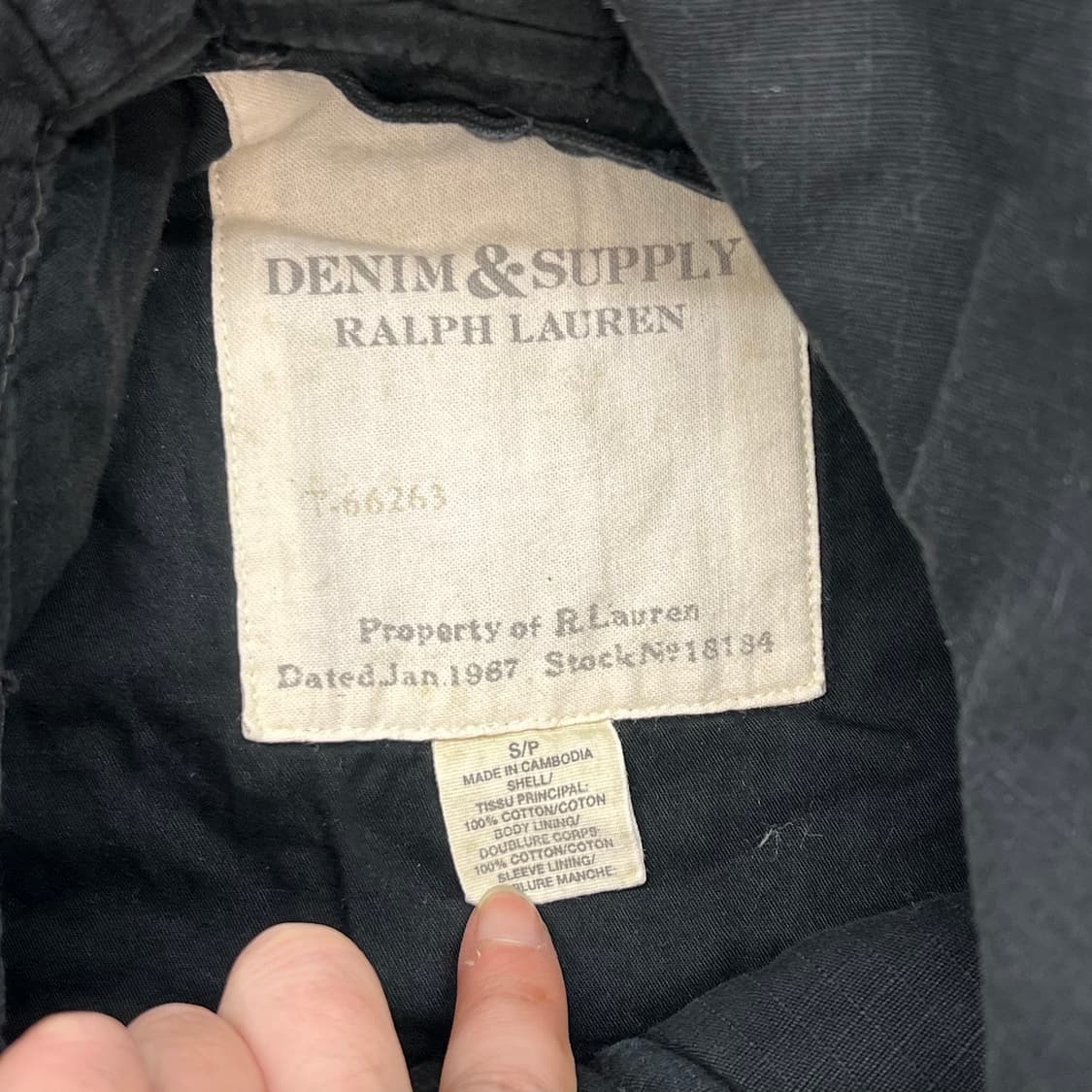 데님앤서플라이 n3b 야상 자켓 r2527 상품이미지5