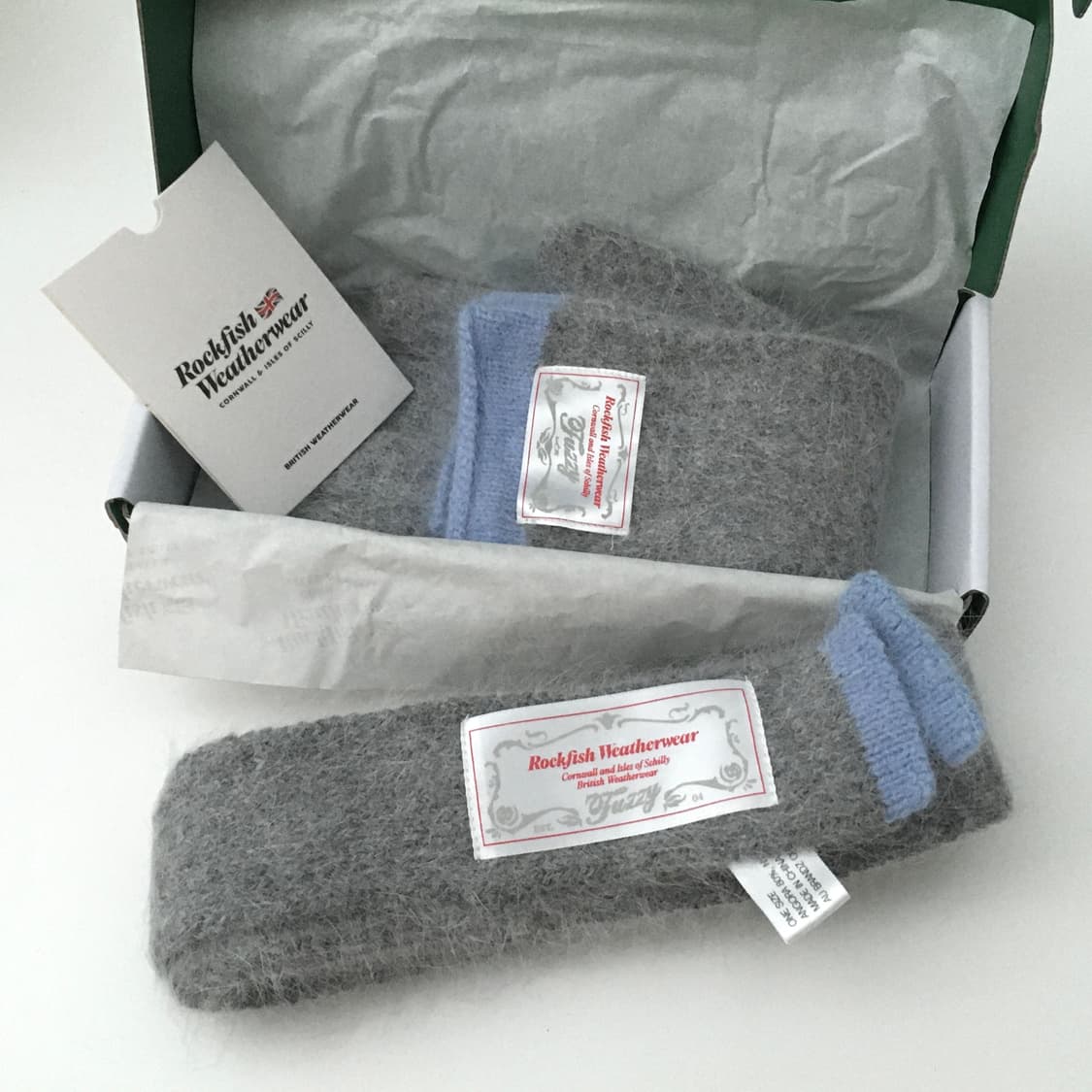 락피쉬웨더웨어 fuzzy muffler&gloves 앙고라 머플러 장갑 상품이미지1