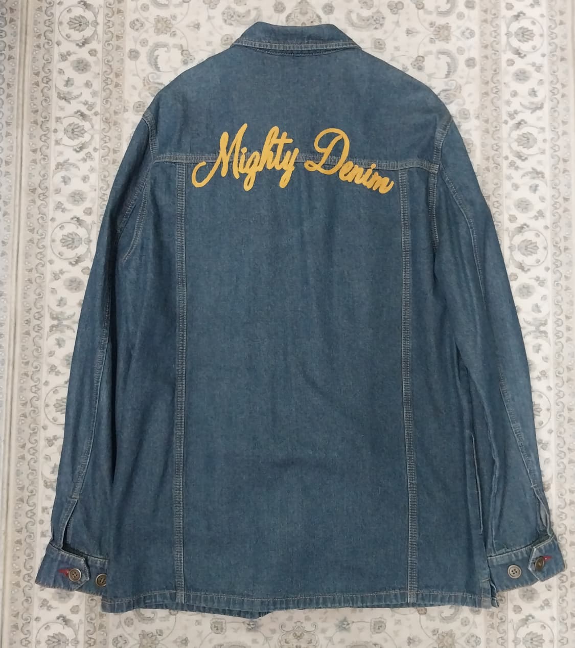 EVISU 에비수 데님 셔츠 자켓 M 상품이미지4