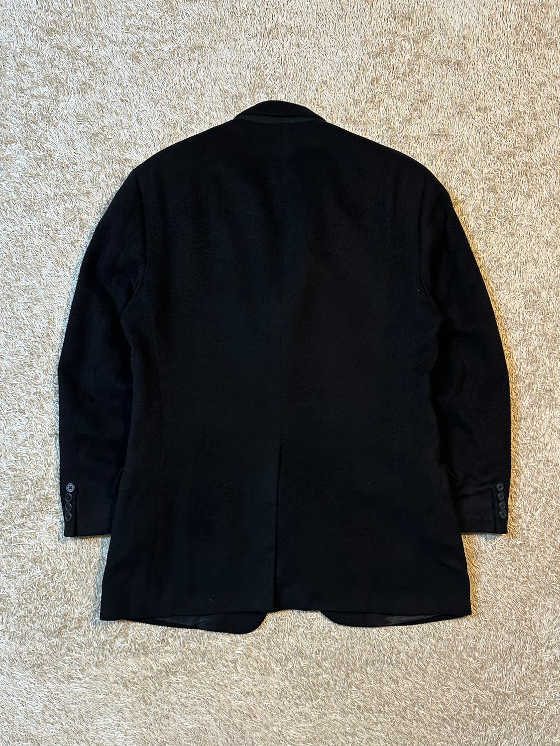 폴로 랄프로렌 POLO 헤링본 울 캐시미어 블레이저 자켓 블랙 39 상품이미지4