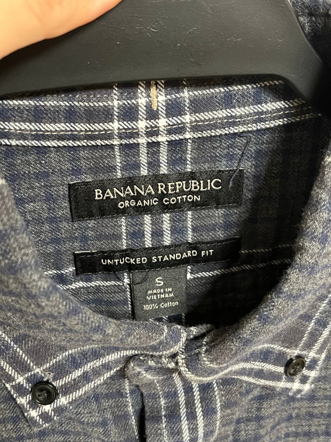 Banana republic 체크 셔츠 상품이미지3