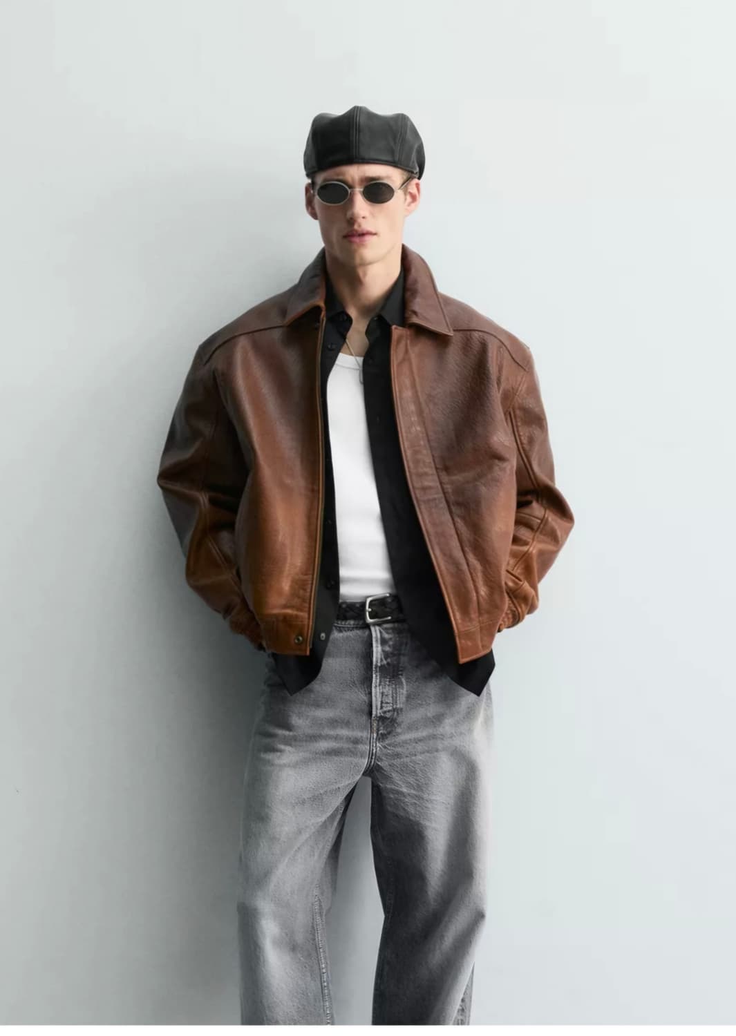 자라 zara 레더 가죽자켓 XL사이즈 판매 리미티드에디션 상품이미지2