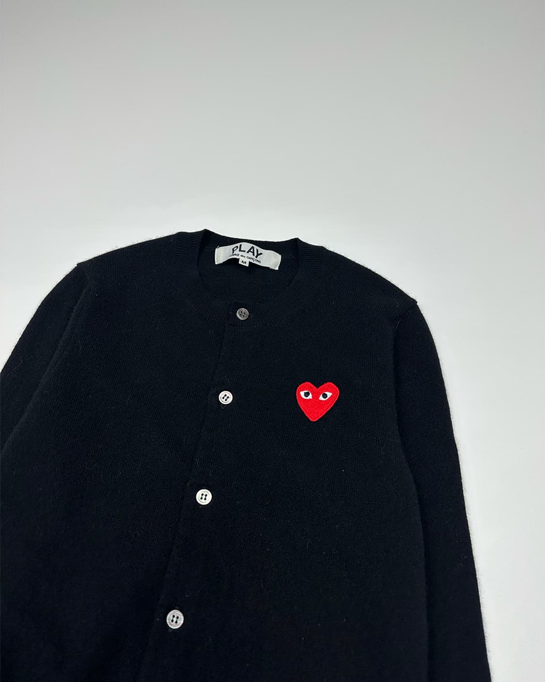 꼼데가르송 레드 와펜 가디건 상품이미지4