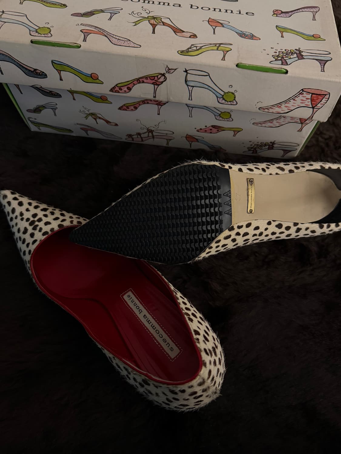   Suecomma Bonnie pony hair heels 상품이미지4