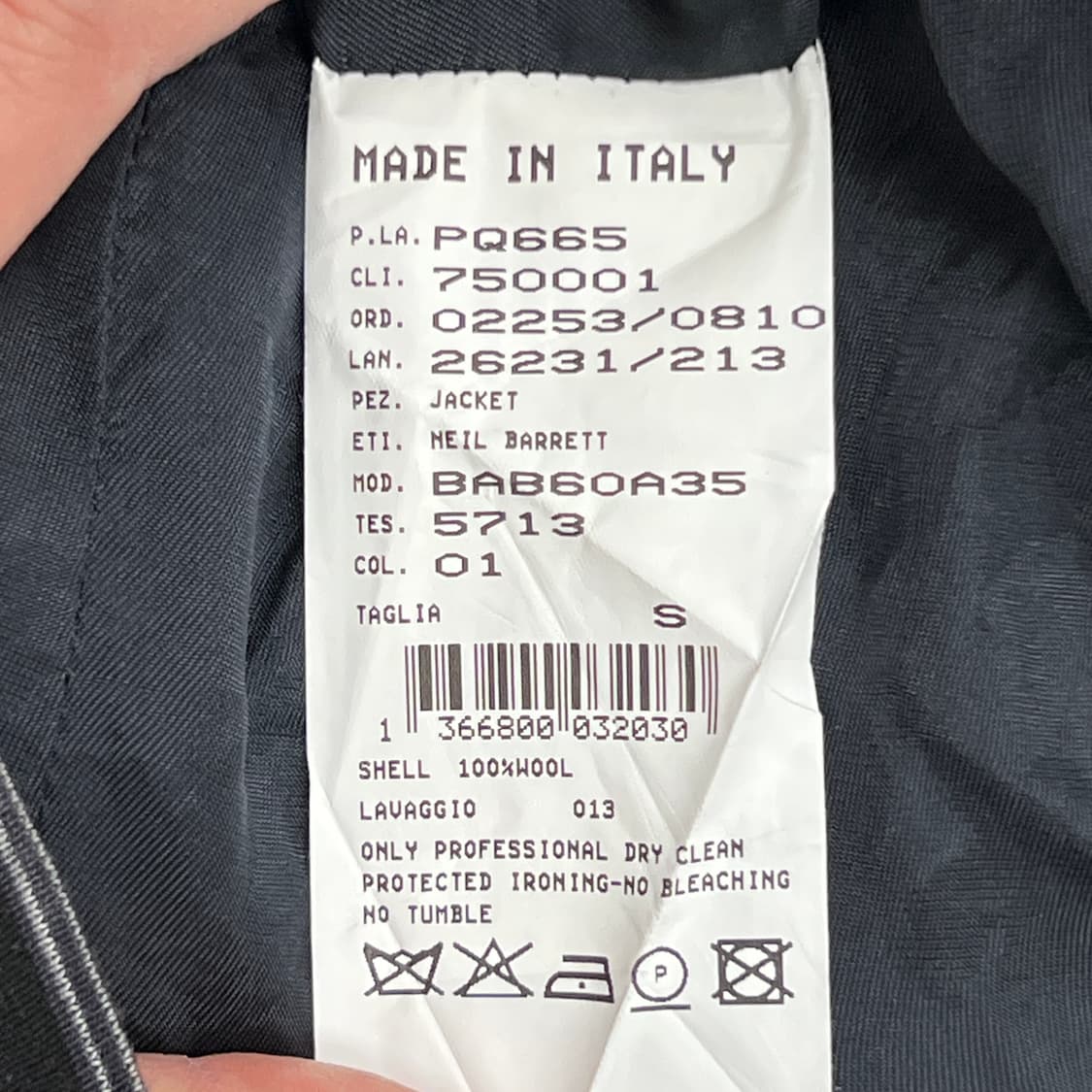 닐바렛 스트레치 투버튼 싱글 블레이저 S 상품이미지7