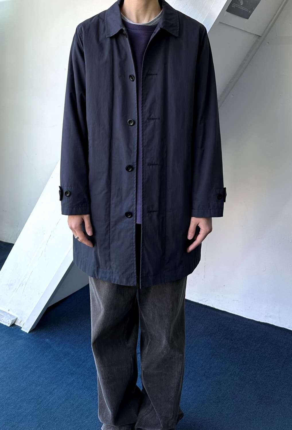 PROOFED COTTON NYLON 2WAY COAT 상품이미지10