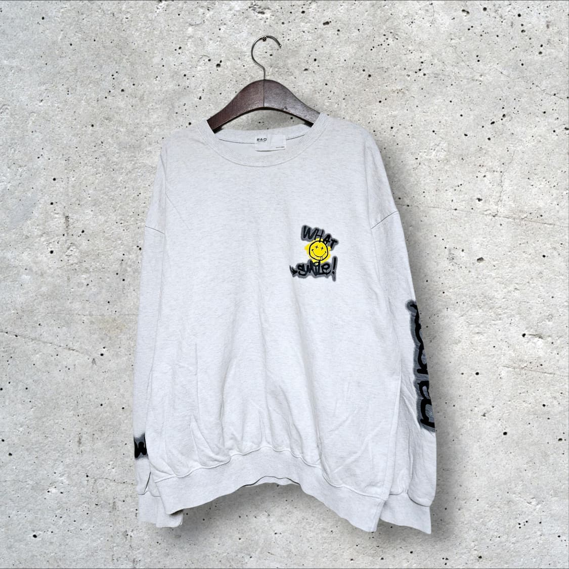 남성 맨투맨 2장 일괄 (105/XL) 상품이미지2