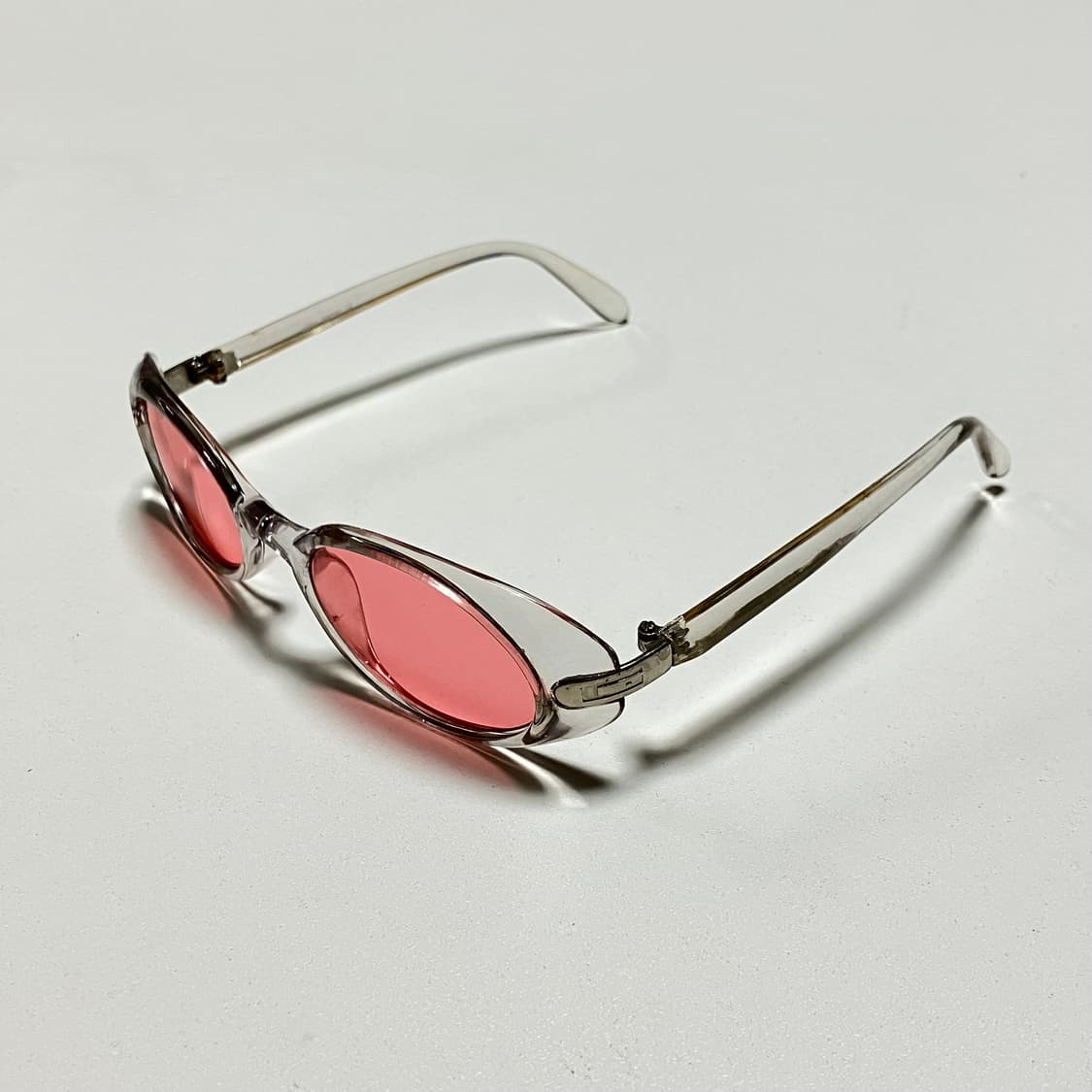 구찌 빈티지 선글라스 Clear pink 상품이미지2