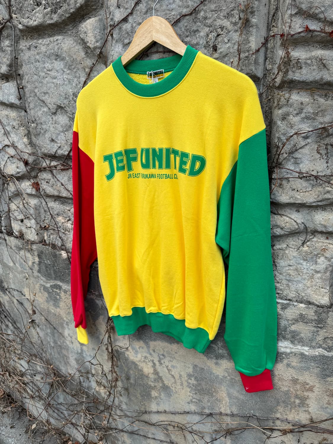 일본 빈티지 jef united 라스타 풋볼클럽 스웻 셔츠 맨투맨 L 상품이미지3