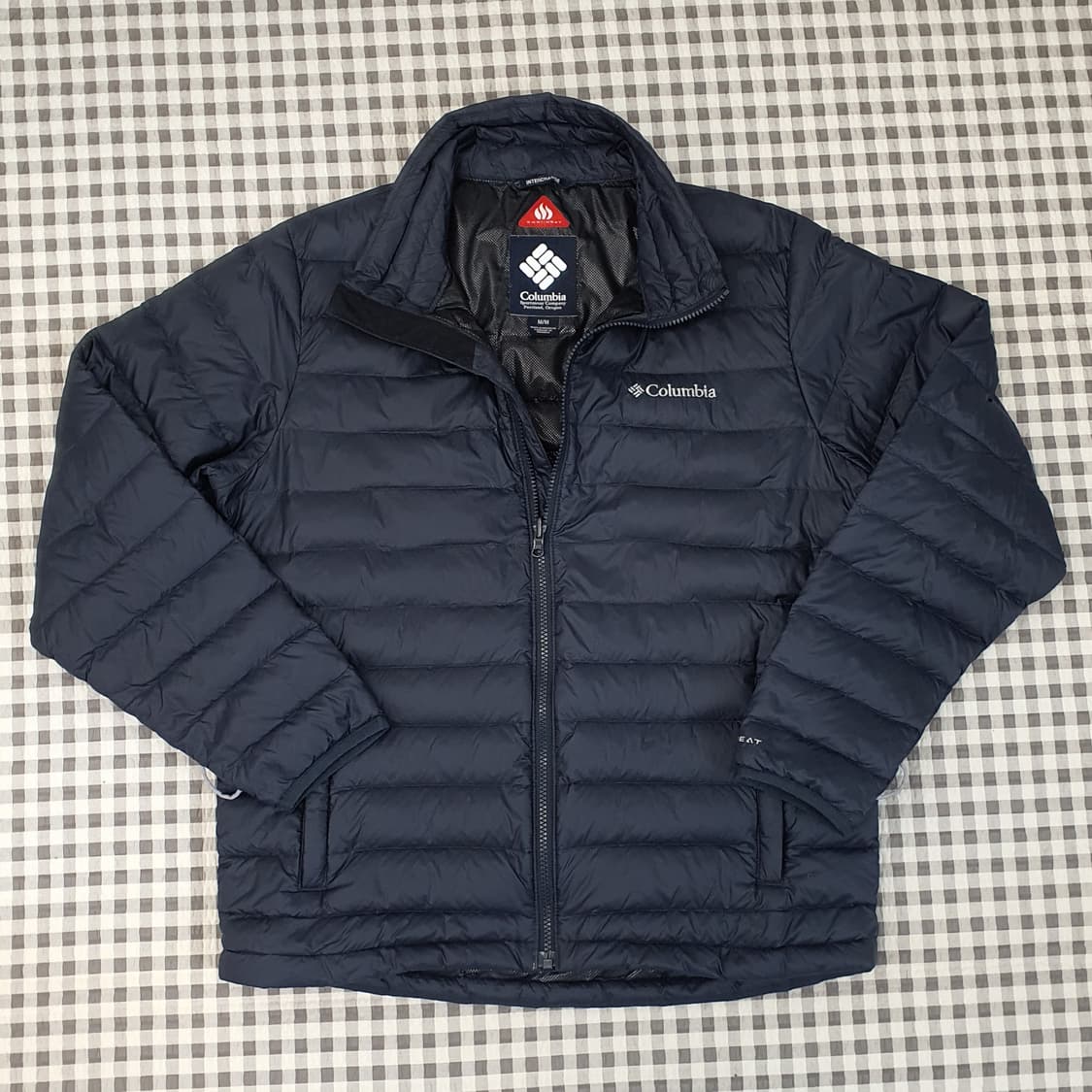 컬럼비아 오리털 경량패딩 남자95~100 상품이미지1