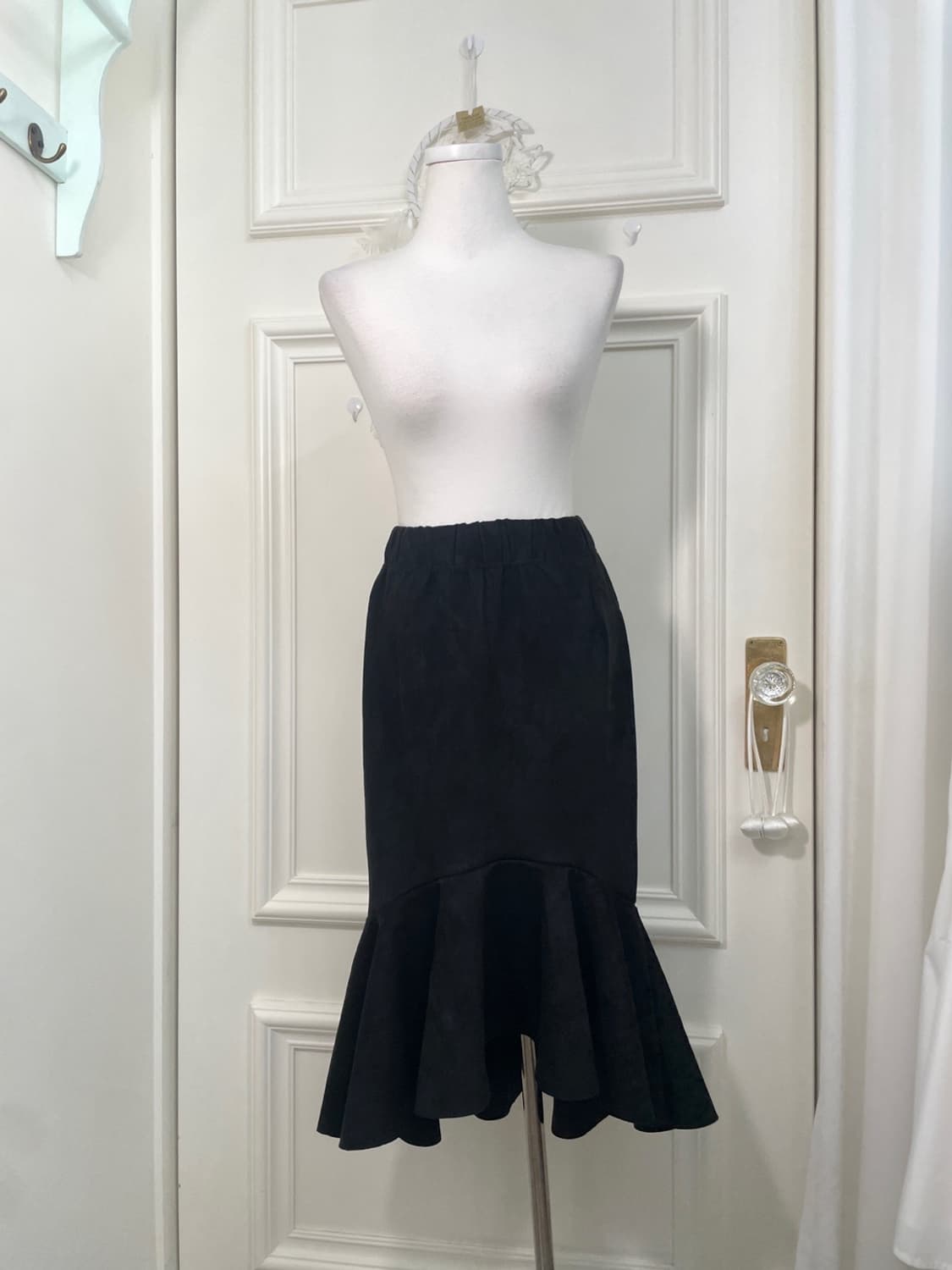 black suade mermaid midi banding opc 상품이미지1