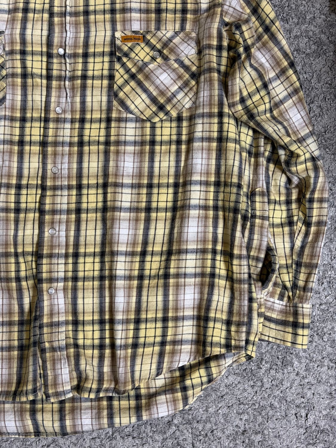 울리치 웨스턴 플란넬 체크 셔츠 상품이미지5