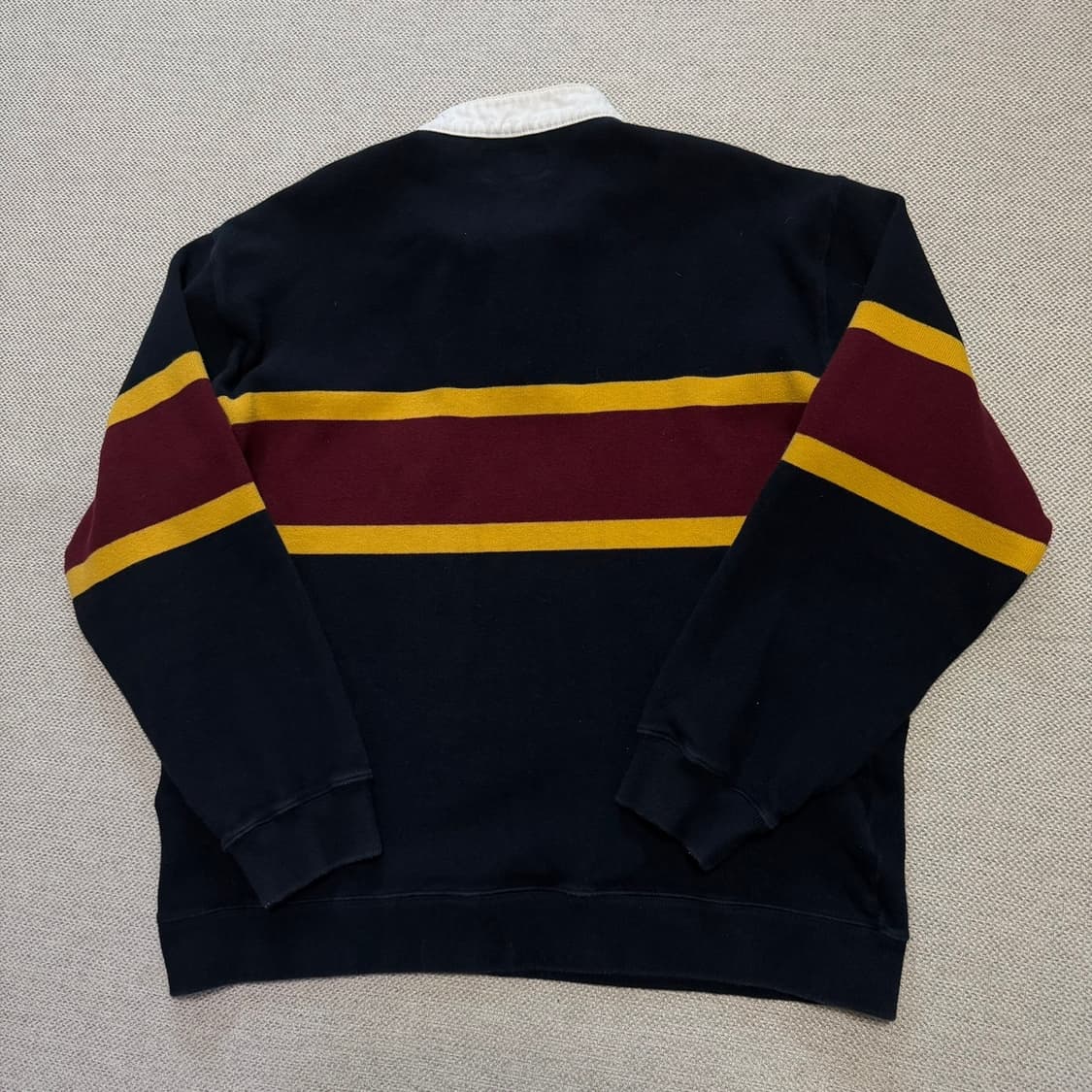 빔즈 럭비 스트라이프 셔츠 맨투맨 상품이미지6