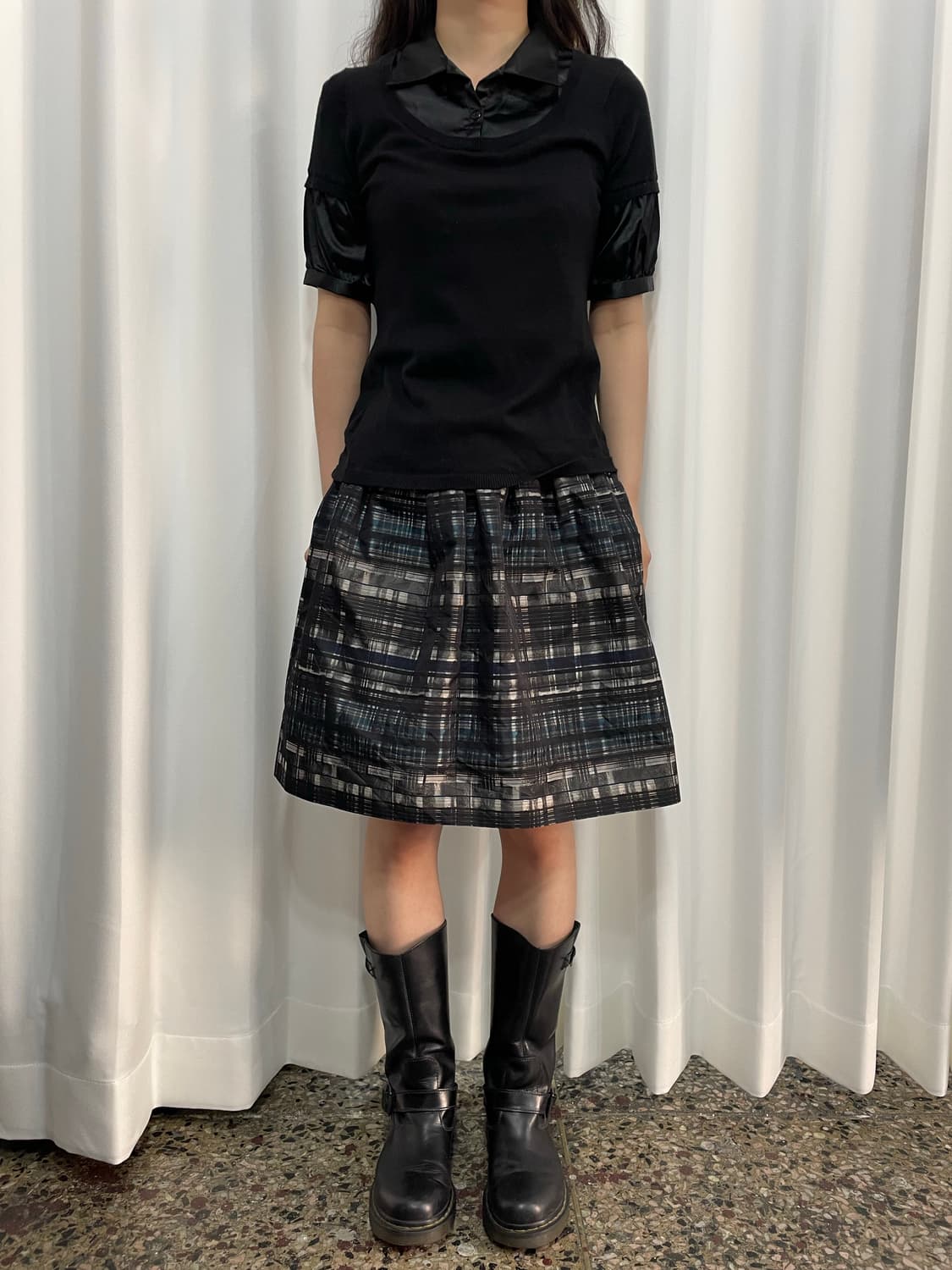 design midi skirt 상품이미지1