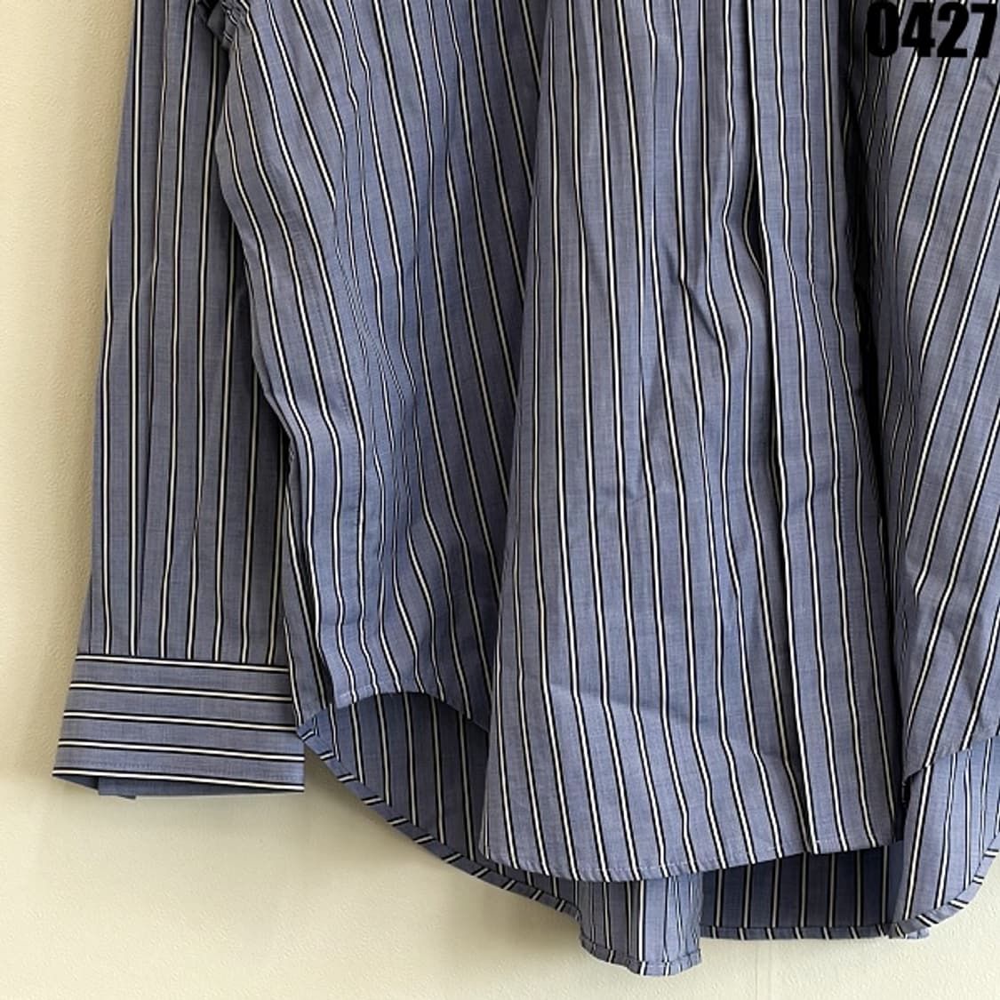 준지 JUUN.J 스트라이프 셔츠 국내정품 46 0427 상품이미지3