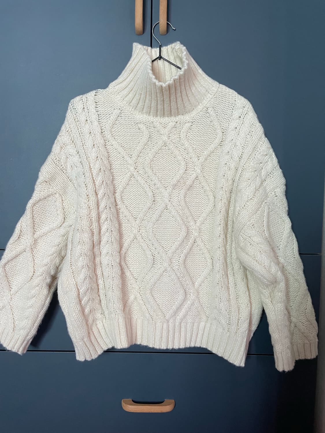 모리 러블리 니트 하프팬츠 + 폴라탑 겨울 셋업 상품이미지3