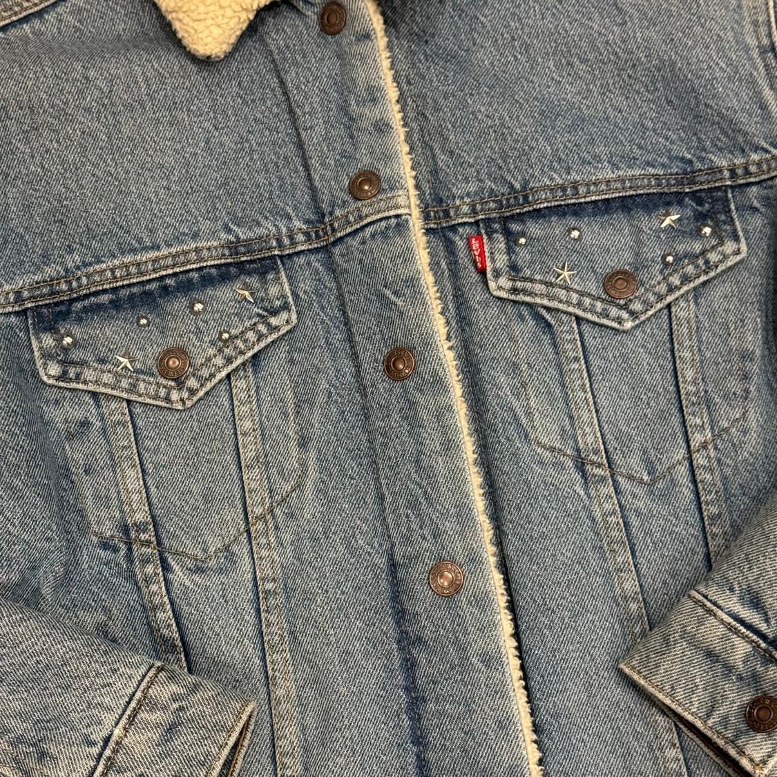 LEVIS 리바이스 스톤 쉐르파 데님 자켓 상품이미지6