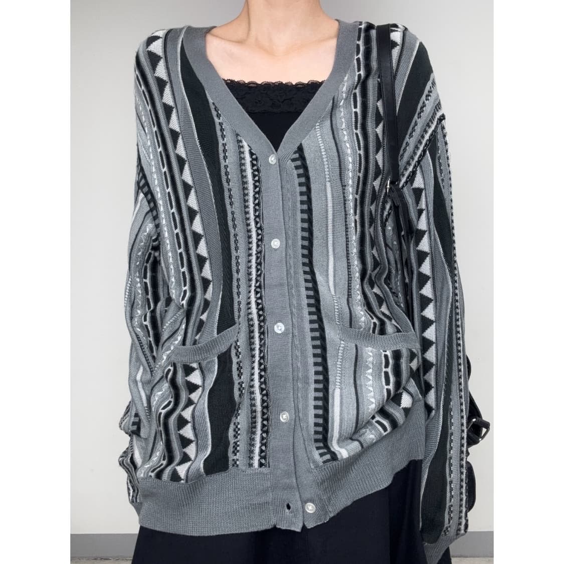 빈티지 블랙 슬리브리스 상품이미지4