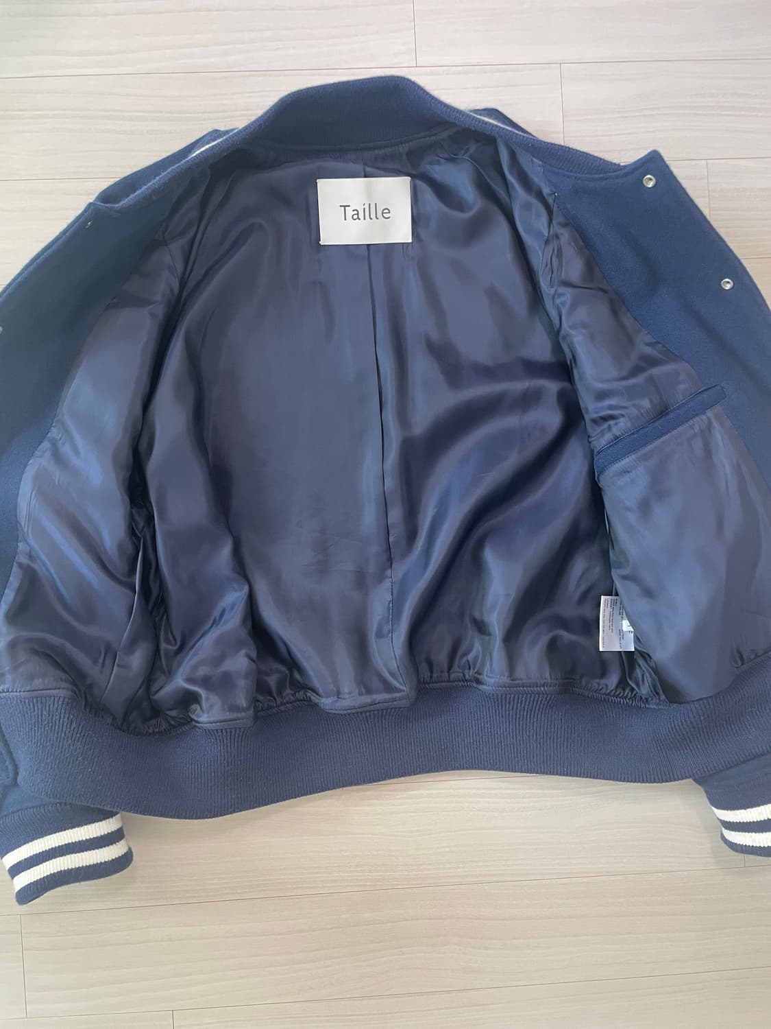 [타일레] 스타디움 울 자켓 navy 상품이미지3