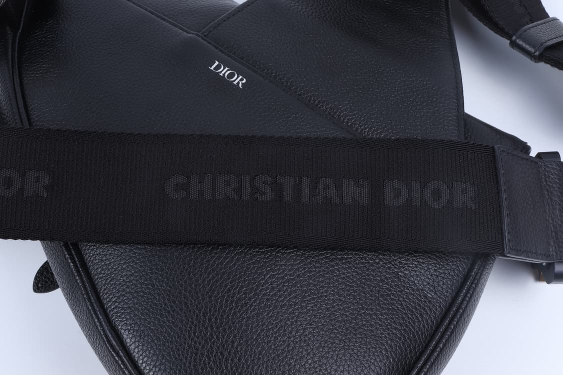 디올 새들백 그레인카프스킨 블랙 상품이미지6