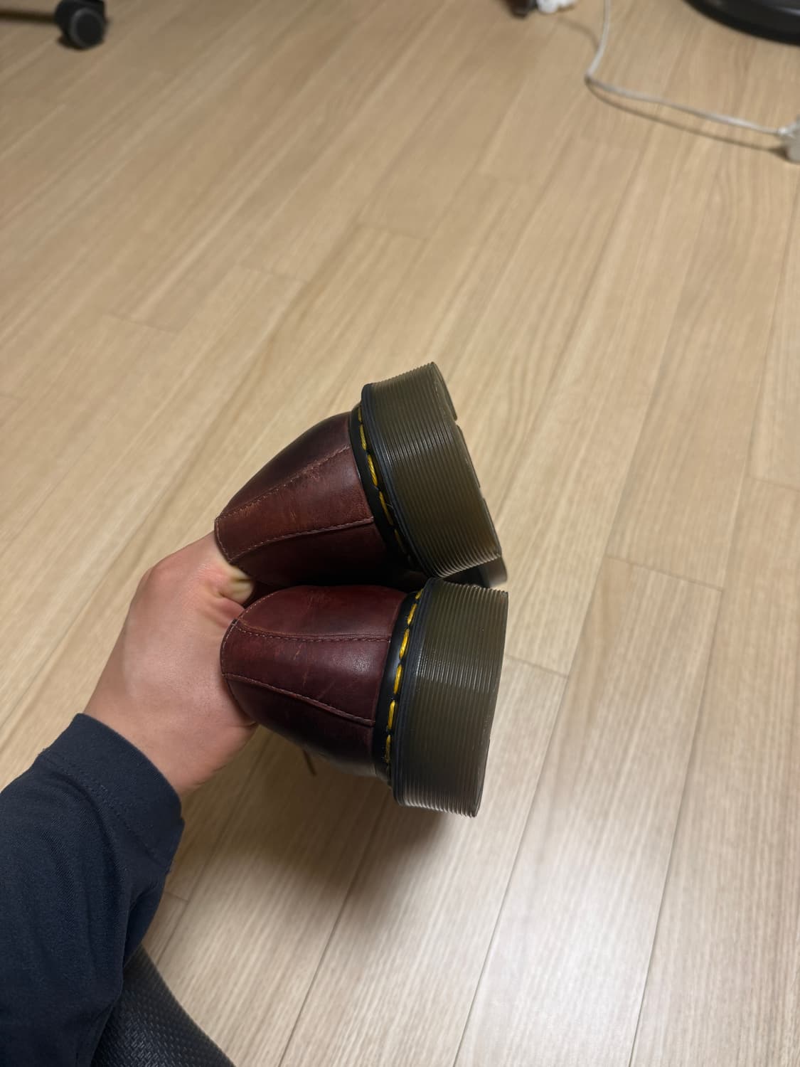 Uk9,280) 239,000원 닥터마틴 1461 mie 버건디 브라운 상품이미지8