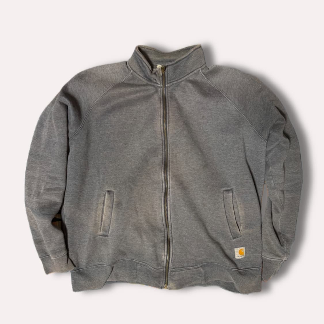 VTG Carhartt 페이디드 집업 스웻 상품이미지1