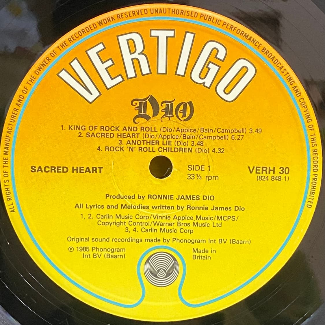 (LP) Dio -Sacred Heart 상품이미지4