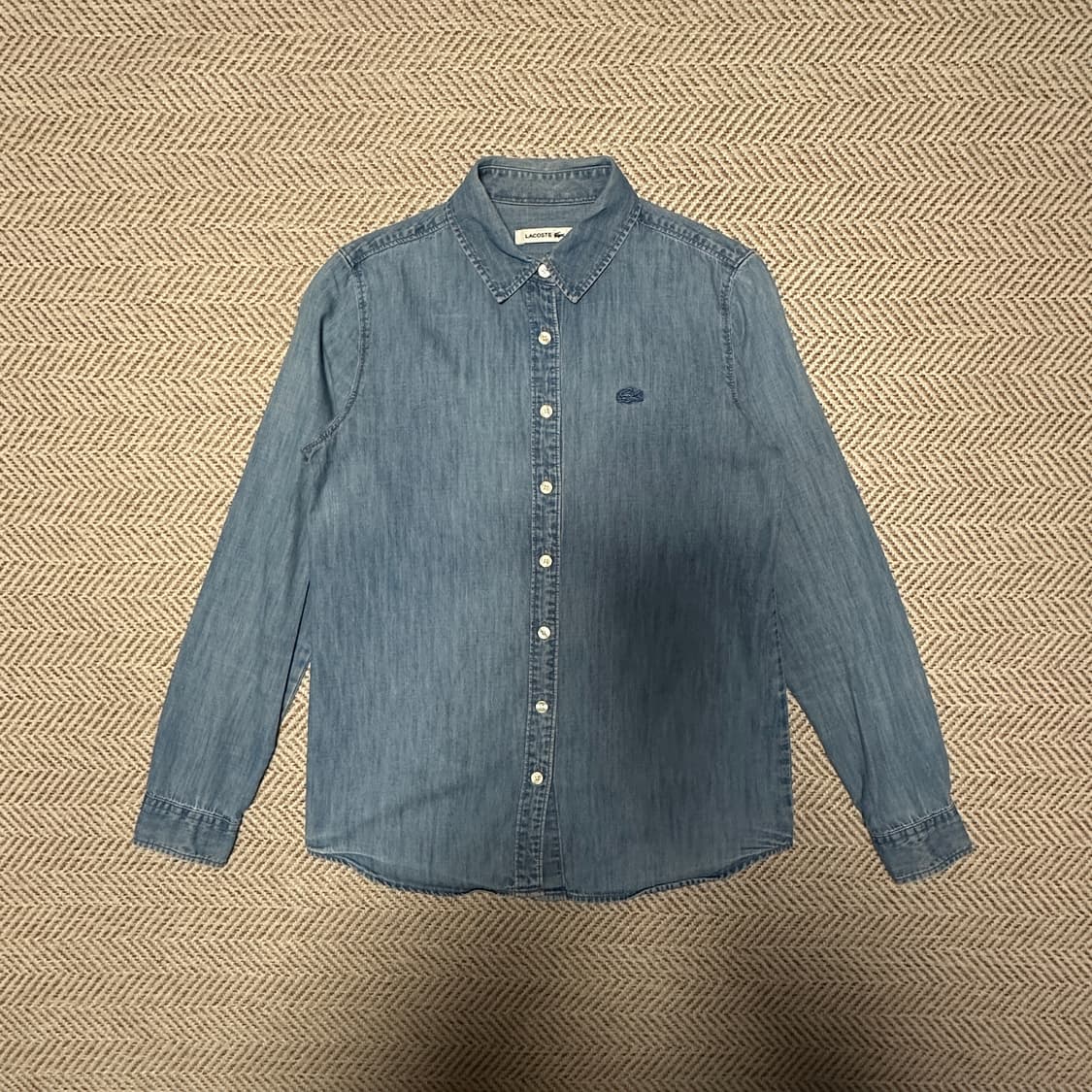 LACOSTE denim shirt 상품이미지1