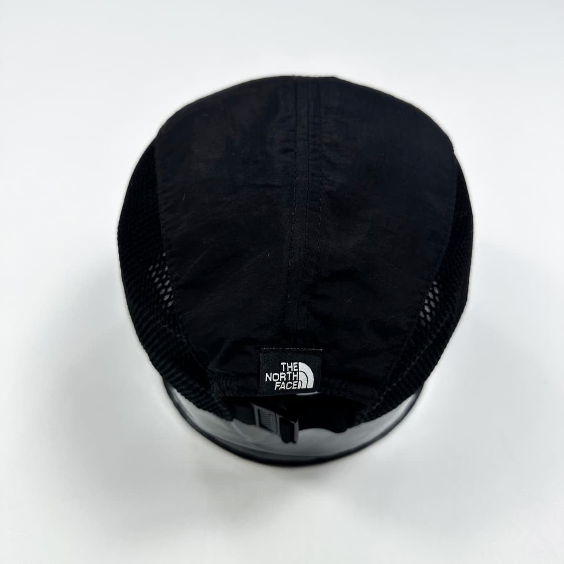 노스페이스 자수로고 나일론 캠프캡 블랙 상품이미지3