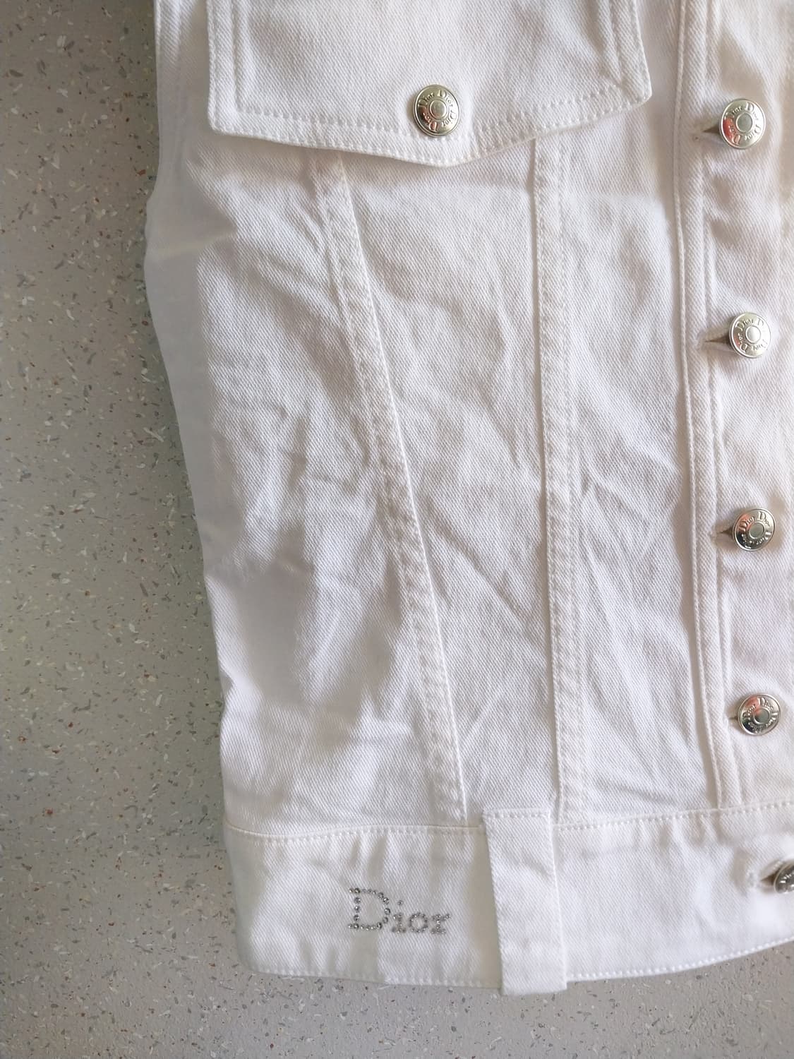 크리스챤디올 베스트 조끼36+샤스커트S 일괄 상품이미지3