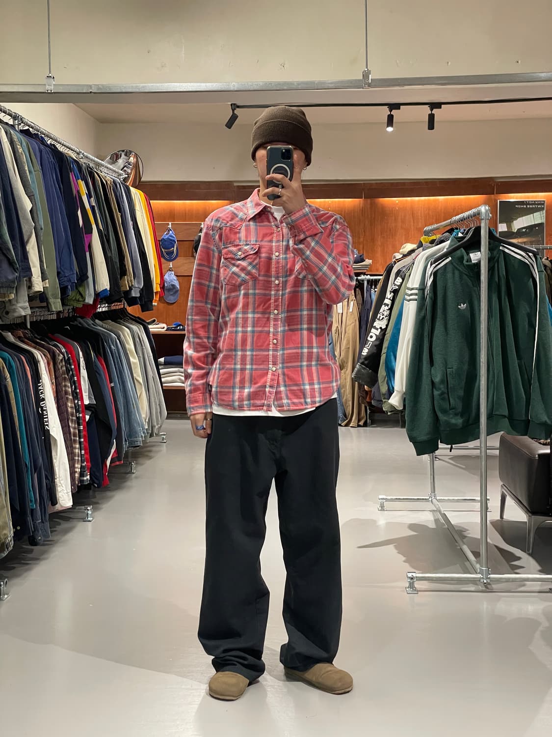 디키즈 체크 웨스턴 셔츠   상품이미지3