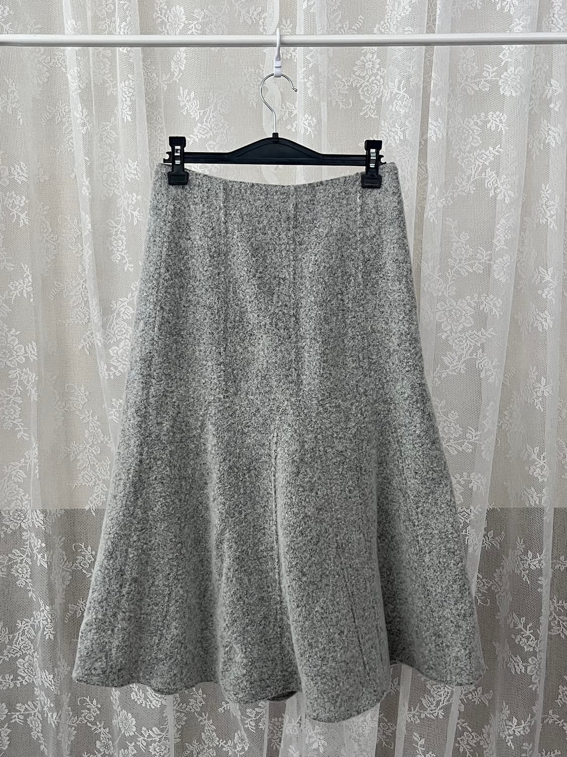 34) 메종마레 팬시 블루밍 스커트 그레이 상품이미지1