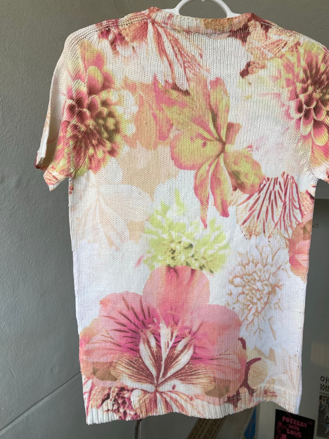 플라워프린트 니트 탑 상품이미지6