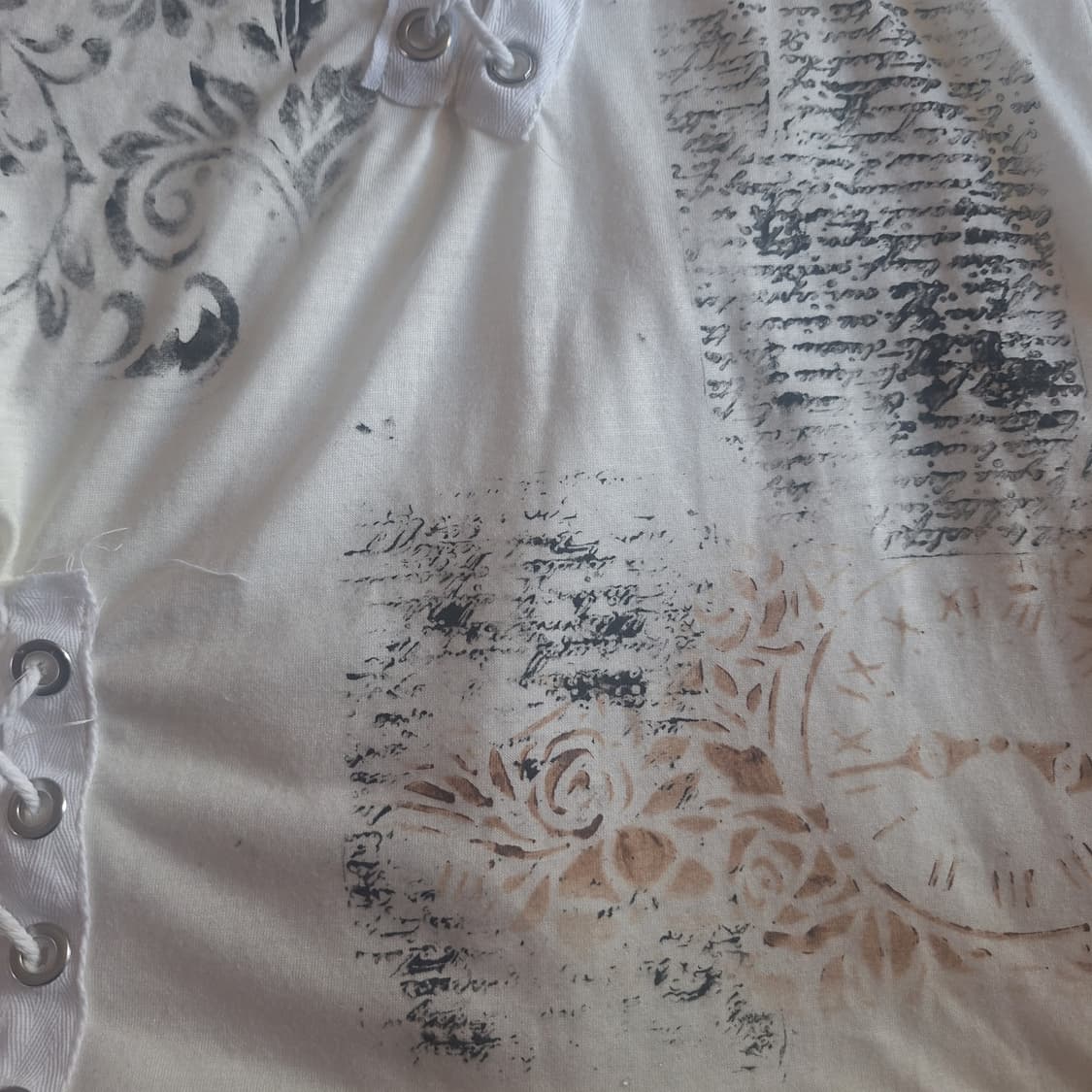 그런지 아일렛 원피스 y2k 페어리 커스텀 갸루 상품이미지3