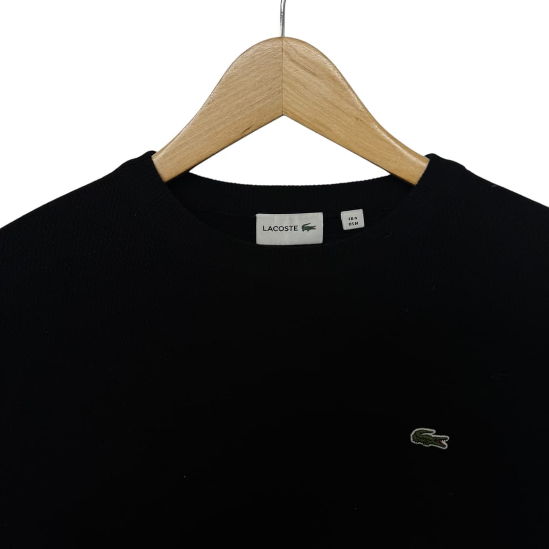 라코스테 로고 라운드 니트 상품이미지2