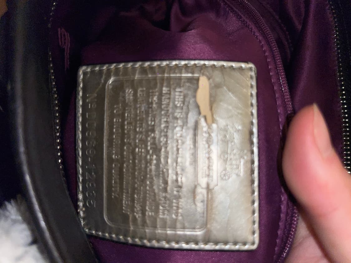 📦 Old Coach all black Shoulder Bag 상품이미지9