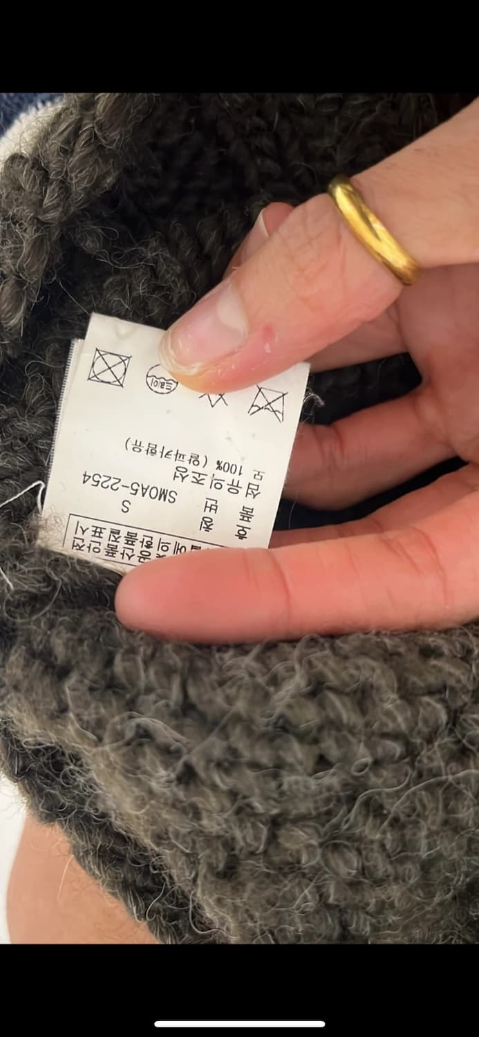 폴로 랄프로렌 알파카 핸드니트 55,66 정품  상품이미지5