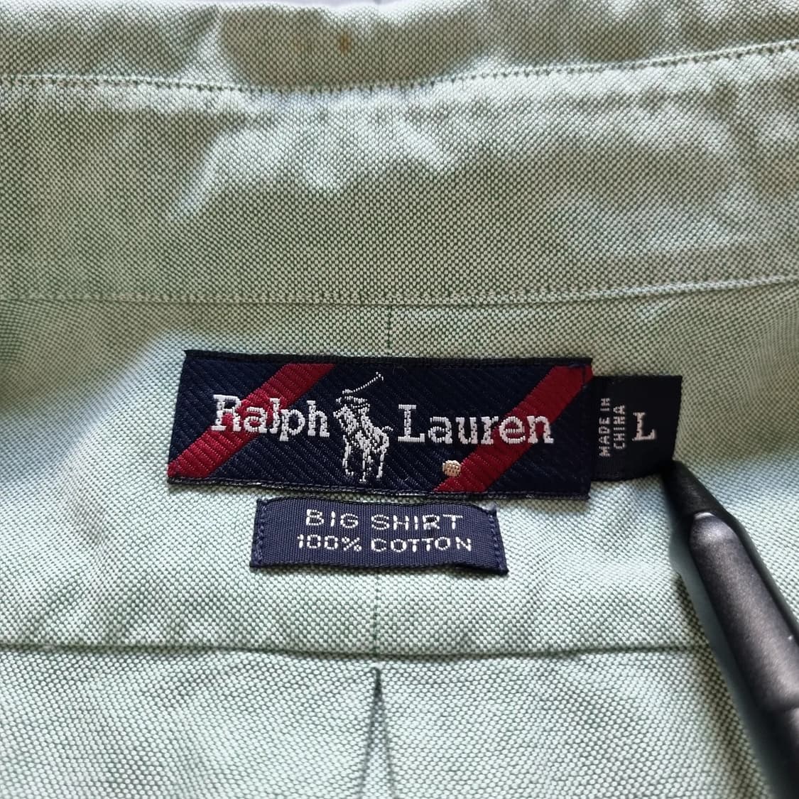 90s Polo Ralph Lauren Big Shirts L sz 상품이미지6