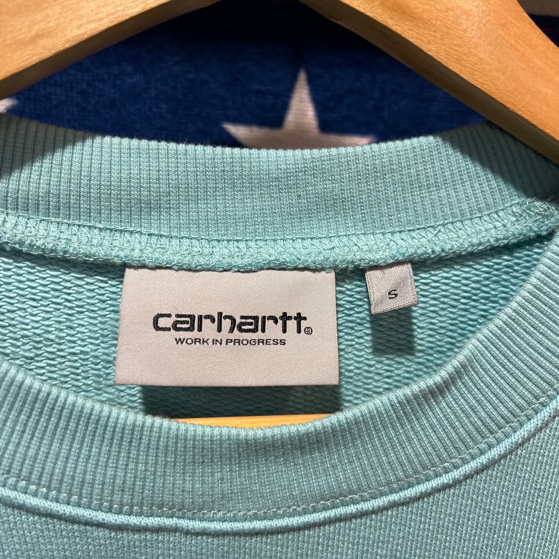 칼하트 포켓 맨투맨 민트 상품이미지3